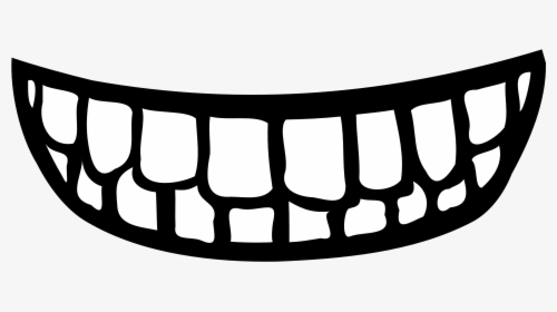 Mouth Smile Transparent Background Png - Teeth Clip Art, Png Download, Transparent PNG