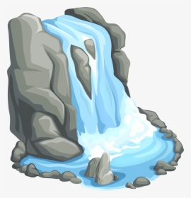Waterfall Png Clip Art, Transparent Png, Transparent PNG