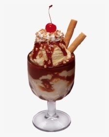 Ice Cream Sundae No Background, HD Png Download, Transparent PNG
