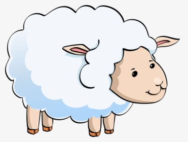 Lamb, Sheep, Cute, Animal, Funny, Character, Cartoon - Lamb Clipart Transparent Background Free, HD Png Download, Transparent PNG