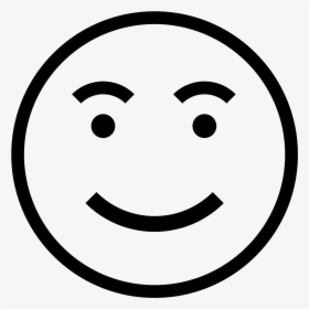 Smiley Face Black And White Clipart 1 Of - Clipart Happy Face Black And White, HD Png Download, Transparent PNG