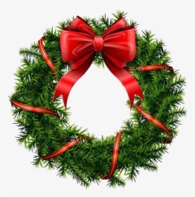 Holiday Wreath Png File - Christmas Wreath Clipart, Transparent Png, Transparent PNG