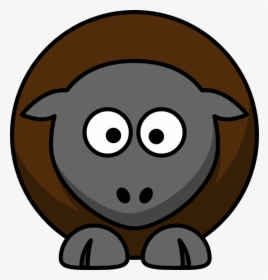 Sheep Cartoon Svg Clip Arts - Sheep .png Clipart Files, Transparent Png, Transparent PNG