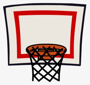Basketball Hoop Clipart Png - Basketball Net Clipart, Transparent Png, Transparent PNG