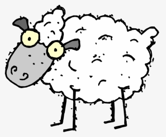 Artfavor Cartoon Sheep Svg - Sheep Brain Dissection Cartoon, HD Png Download, Transparent PNG