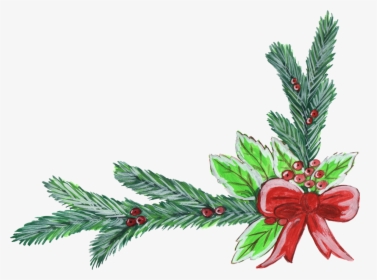 Wonderful Christmas Corner Gallery And New Year - Christmas Corner Wreath Decorations, HD Png Download, Transparent PNG