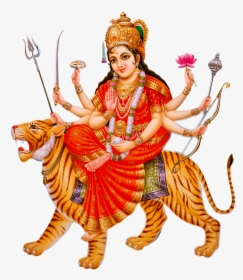 Durga Maa Png - Durga Maa Png Hd, Transparent Png, Transparent PNG