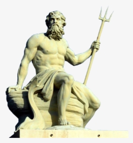 Poseidon Greek Art, HD Png Download, Transparent PNG