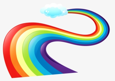 Transparent Rainbow Cliparts - Rainbow With Every Color, HD Png Download, Transparent PNG