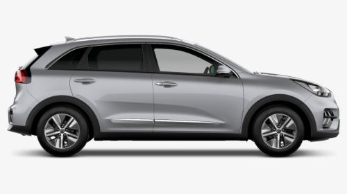 Silky Silver New Kia Niro Plug-in Hybrid - Chevy Spark Side View, HD Png Download, Transparent PNG