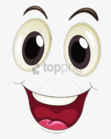 Free Png Cartoon Eyes And Mouth Png Image With Transparent - Cartoon Face Expression Png, Png Download, Transparent PNG