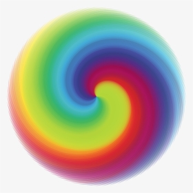 Swirltastic Rainbow Clip Arts - Rainbow Circle Icon Png, Transparent Png, Transparent PNG