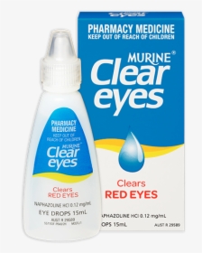 Clear Eyes Red Eyes, HD Png Download, Transparent PNG