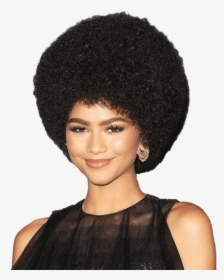 Zendaya Afro Hairstyle - Afro Zendaya Natural Hair, HD Png Download, Transparent PNG