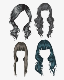 Hair Wig Png - Lace Wig, Transparent Png, Transparent PNG
