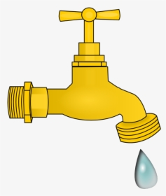 Plumbing Fixture,angle,material - Animated Picture Of Tap, HD Png Download, Transparent PNG