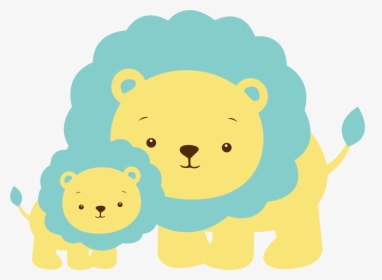 Baby Animals Clipart Png - Baby Animals And Mom Clip Art, Transparent Png, Transparent PNG
