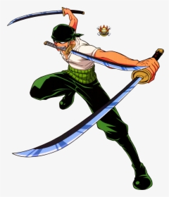 One Piece Zoro Three Sword Style, HD Png Download, Transparent PNG