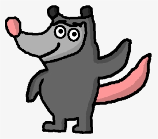 Opossum Clipart , Png Download - Cartoon, Transparent Png, Transparent PNG