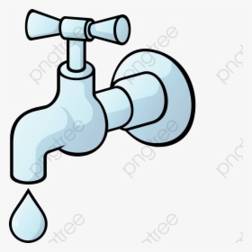 Water Clipart Faucet - Faucet Dripping Water Clipart, HD Png Download, Transparent PNG