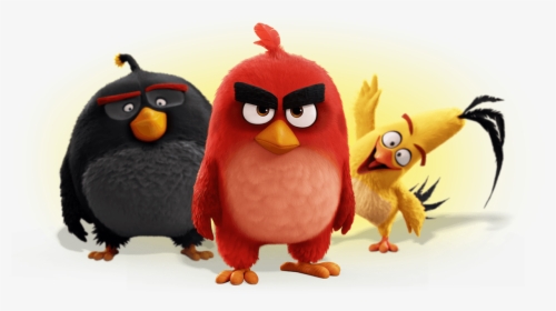 Angry Birds Movie Group Photo - Personajes De Angry Birds, HD Png Download, Transparent PNG