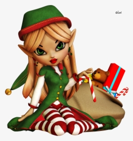 Male Elf Png Transparent Image - Transparent Christmas Elf Png, Png Download, Transparent PNG
