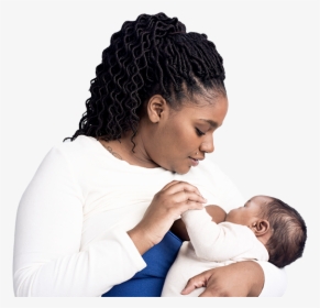 Image Of A Mom Breastfeeding Her Baby - Wic Breastfeeding, HD Png Download, Transparent PNG
