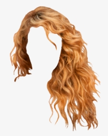 #redhair #hair #wig #extensions #blonde #hairstyle - Transparent Background Hair Png Woman, Png Download, Transparent PNG