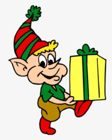 Santa Trusts Only One Elf To Deliver His Presents This - Holiday Box Tops, HD Png Download, Transparent PNG