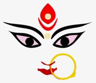 Transparent Durga Puja Png - Maa Durga Logo Png, Png Download, Transparent PNG