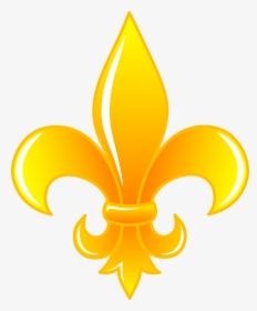 Shiny Golden Fleur De Lis - Fleur De Lys Royale, HD Png Download, Transparent PNG