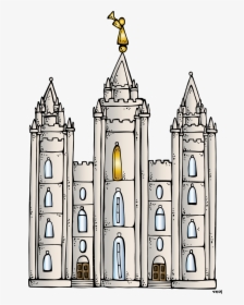 Lavishly Lds Church Building Coloring Page Robbygurl - Lds Temple Clipart, HD Png Download, Transparent PNG