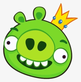 Transparent Angry Birds Png - Angry Birds King Pig, Png Download, Transparent PNG