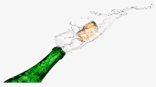 Champagne Wine Soft Drink Bottle - Popping Champagne Bottles Png, Transparent Png, Transparent PNG