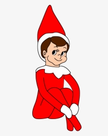 Clip Art Crafting With Meek The - Elf On The Shelf Clipart, HD Png Download, Transparent PNG