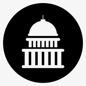 Capitol Building Circular Button - City Council Meeting Sign, HD Png Download, Transparent PNG