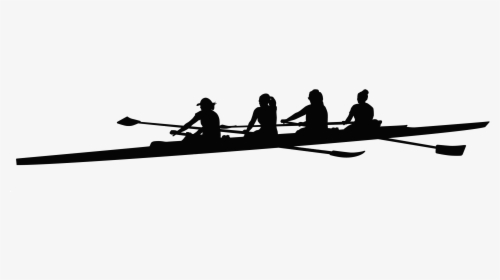 Rowing Download Png - Team Rowing Boat Clipart, Transparent Png, Transparent PNG