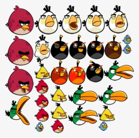 Abpc Birds Melody - Angry Birds Sprites, HD Png Download, Transparent PNG
