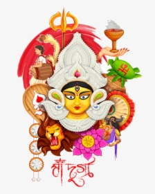 Happy Navratri Wishes 2019, HD Png Download, Transparent PNG