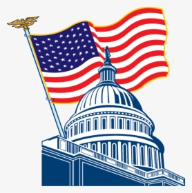 Us Capitol Clip Art - State Capitol Building Clipart, HD Png Download, Transparent PNG
