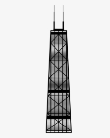 Tower Clipart Easy For Free Download And Use In Presentations - Hancock Tower Clip Art, HD Png Download, Transparent PNG