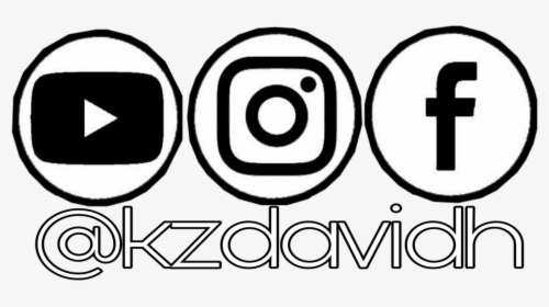 #davidherrera #youtube #facebook #instagram #redessociales - Icono De Facebook Youtube Instagram Png, Transparent Png, Transparent PNG
