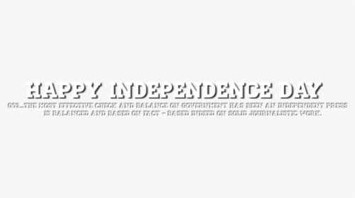 Independence Day Png In White - Ivory, Transparent Png, Transparent PNG