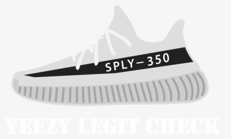 Transparent Yeezy Png - Sply 350 Logo Png, Png Download, Transparent PNG