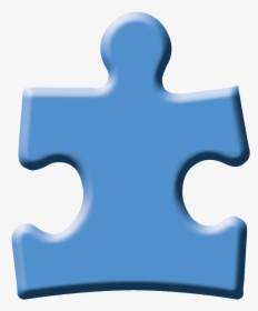 Autism Awareness Blue Puzzle Piece, HD Png Download, Transparent PNG