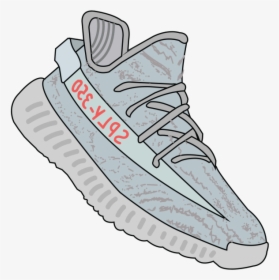 Yeezy Boost Blue Tint Official Images And Early Links - Yeezy Clipart, HD Png Download, Transparent PNG