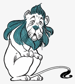 Cowardly Lion - Wonderful Wizard Of Oz Lion, HD Png Download, Transparent PNG