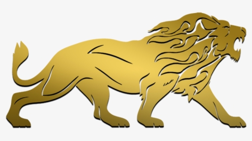 Gold Lion Logo Vector, HD Png Download, Transparent PNG