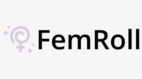 Femroll Logo - Black-and-white, HD Png Download, Transparent PNG