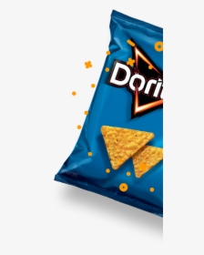 A Floating Packet Of Doritos - Junk Food, HD Png Download, Transparent PNG